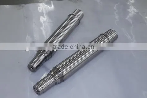 Customized Steel Rotor Shaft for High-speed Railway Transportation photo-3