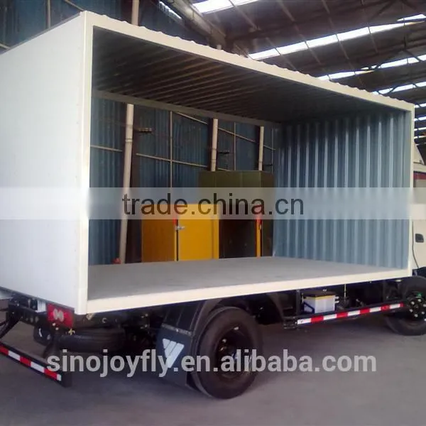Small Electric Box Truck for Sale Container Garbage Truck photo-5