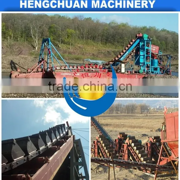 High Efficient Gold Dredger &amp Mining Equipment Chain Bucket photo-4