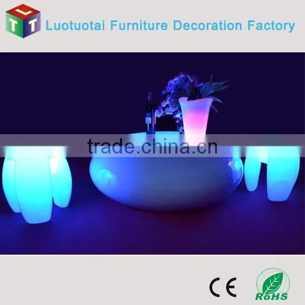 LED Rechargeable Flash LED Seat 3 Legs LED Stools for Sale photo-6