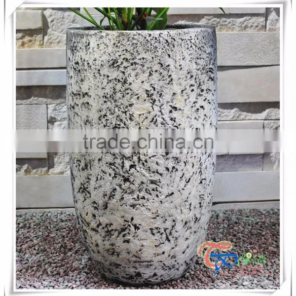 Garden Pot Antique Round Polyresin Flower Pots And Roman Vases photo-3
