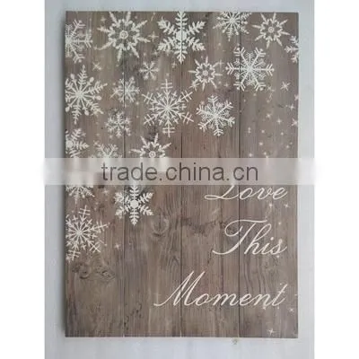 2016 New Style ANTIQUE X'mas Wooden Sign, Decorative Wooden Plaque photo-2