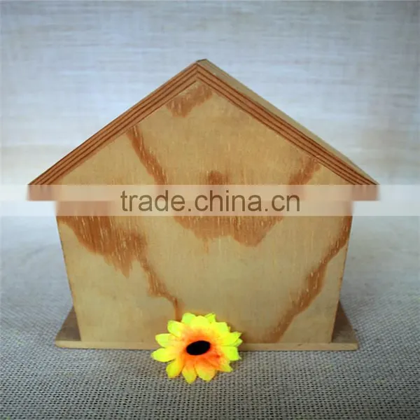 Unfinished Cheap Kid Laser Cut Wood Toys House Shape Wood Toys for Kids photo-5