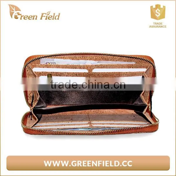 2017 Vegan Wallet Leather Wallet Woman Cork Wallet photo-5