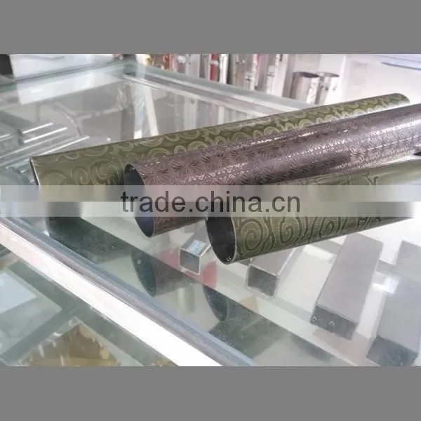 Custom Design Color Etching Pipe Stainless Steel for Decoration photo-5