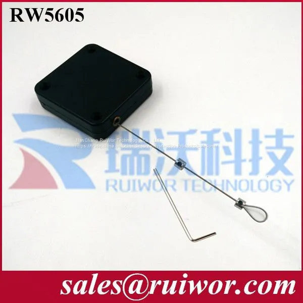 RW5605 Anti Lost Recoiler | Adjustable Wire Loop Lanyard photo-3