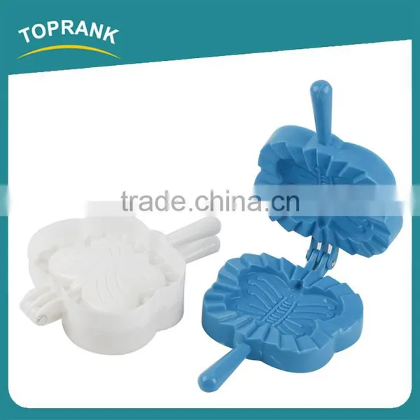 Toprank High Quality Cartoon Butterfly Shaped Plastic Sandwich Crust Cutter Bread Mold Cutter Bento Lunch Sandwich Cutter Mold photo-2