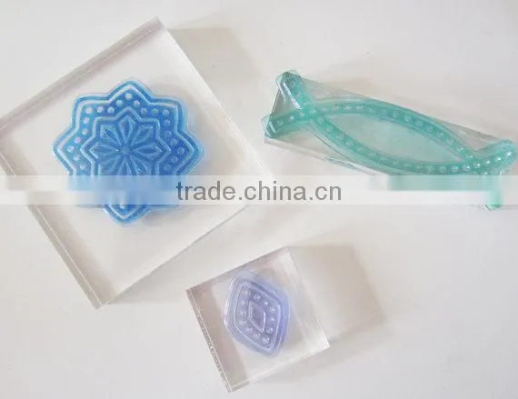Acrylic Blocks for Clear Stamps Logo Customized Acrylic Sheet Plexi Glass photo-2