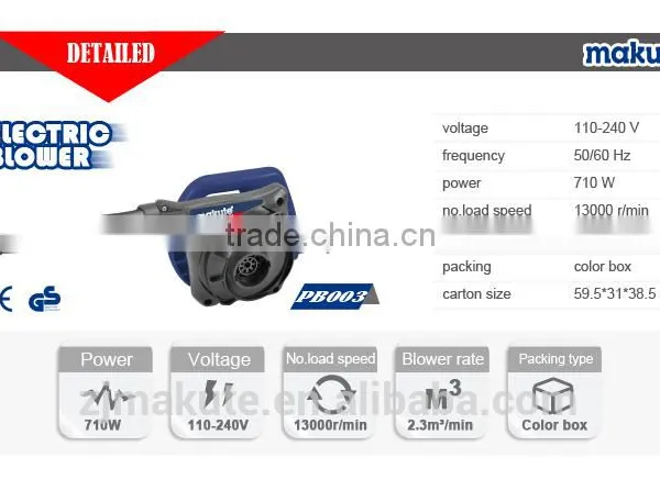 Turbo Blower MAKUTE Professional Electric Blower PB003 photo-4