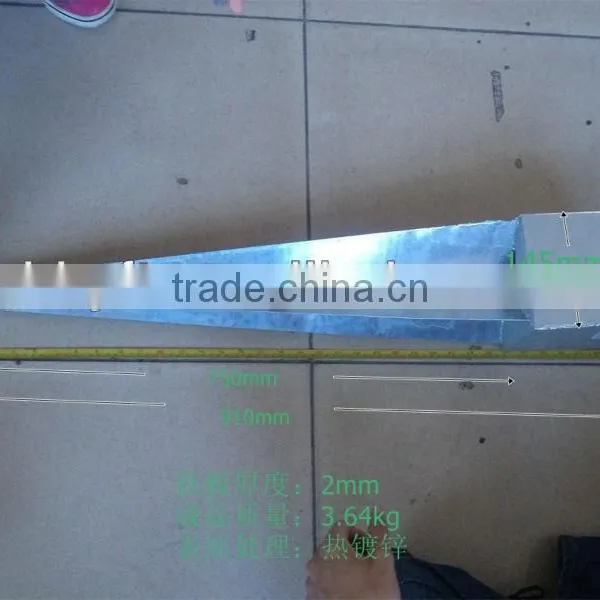 76mm Steel Pole Anchor China Supplier photo-2