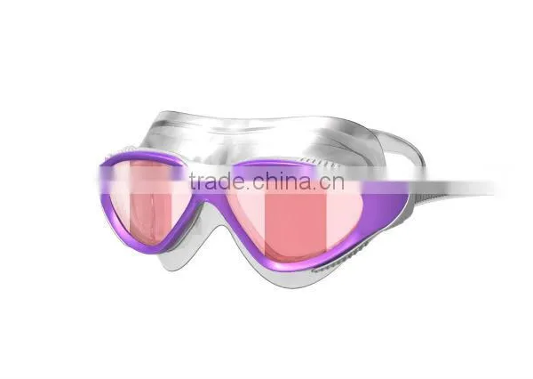 Waterproof Swimming Goggle With PC Lens,Mirror Swim Mask(MM-7500) photo-2