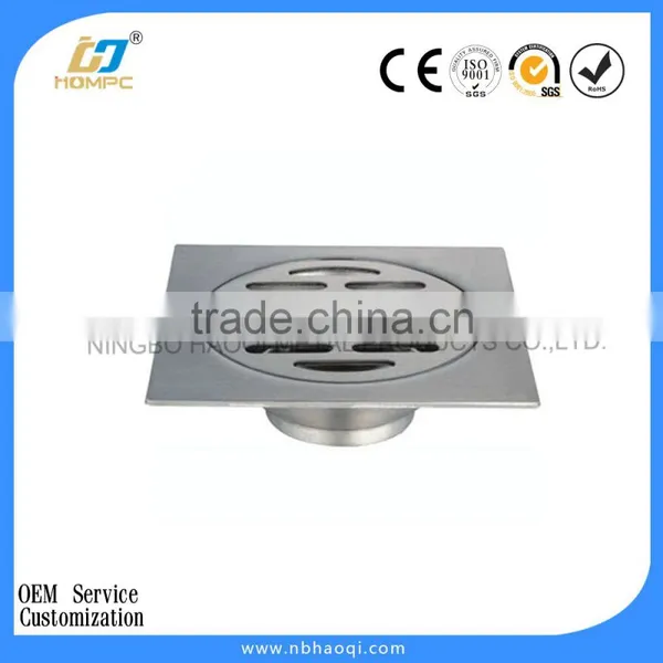 Chrome Brass Shower Linear Drain photo-3