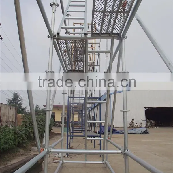 Q235 Steel Galvanized Ringlock Construction Scaffoldings photo-2
