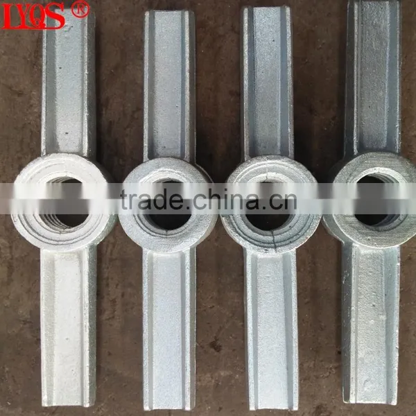 Scaffolding Parts Type Steel Props Shoring Jack Post Prop Nut With Handle photo-3