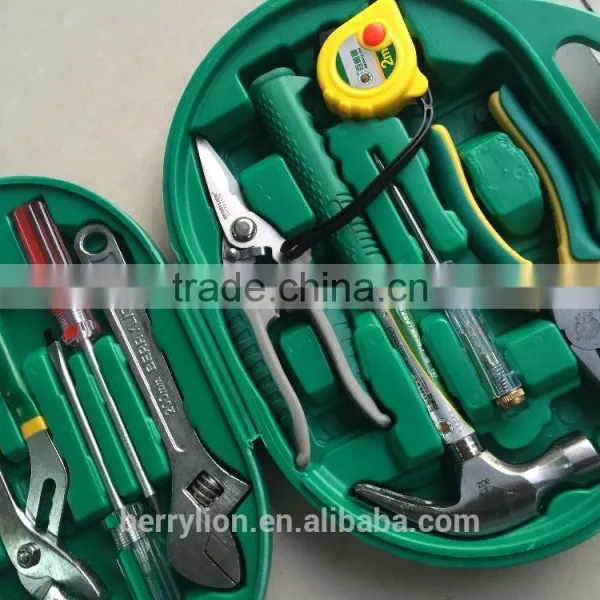 Berrylion Home Use Tool Set 12pcs Hand Tool Set Screwdriver Hammer Plier Set photo-2