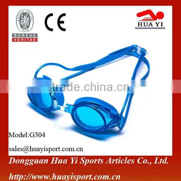 Popular Silicone Transparent Colors Swimming Goggle photo-4