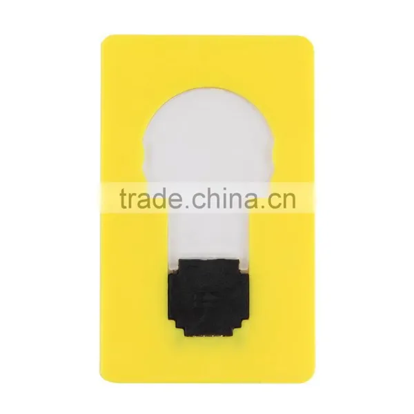 New Design Portable Hot Sale Cute Portable Pocket Fold Switch LED Card Night Lamp Put In Purse Wallet Convenient Light photo-4