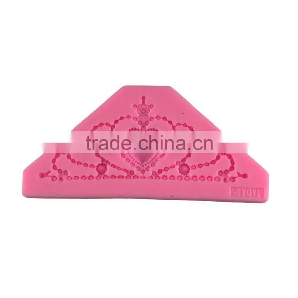 Liquid Silica Gel Mould DIY Cake Decorating Tool - Crown Pattern 1688 Agent