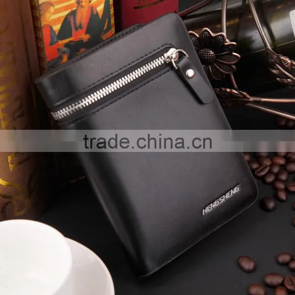 2015 New Designs Men's Wallet With Zipper photo-2