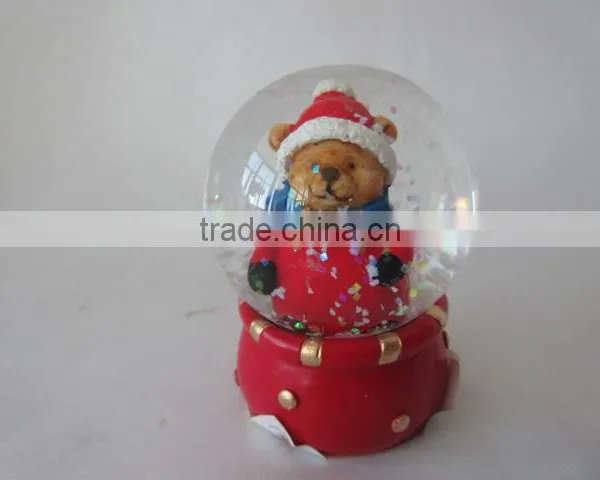 Crystal Balls Dollarma One Dollar Cheapest XMS Christamas Bear Deer Santa SnowFlake Glass 156106-15111 photo-3
