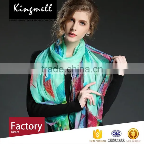Custom-made Silk Russian Scarf From Chinese Supplier photo-2