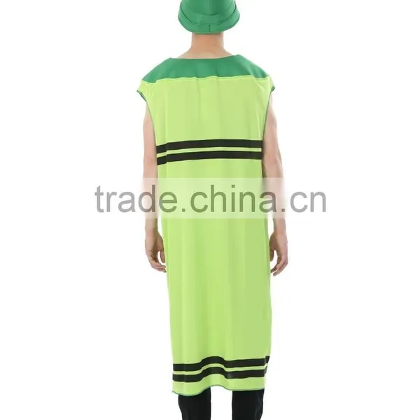 Adult Men's Green Crayon Costume photo-2