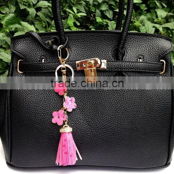 American Tassel Key Ring,Metal Promotional Gift Keychains For Bag/Car photo-4