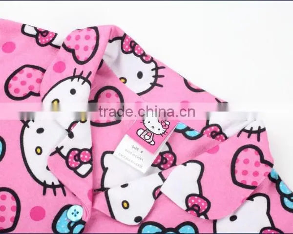 Pink Color Suit Pajamas for Girls photo-3
