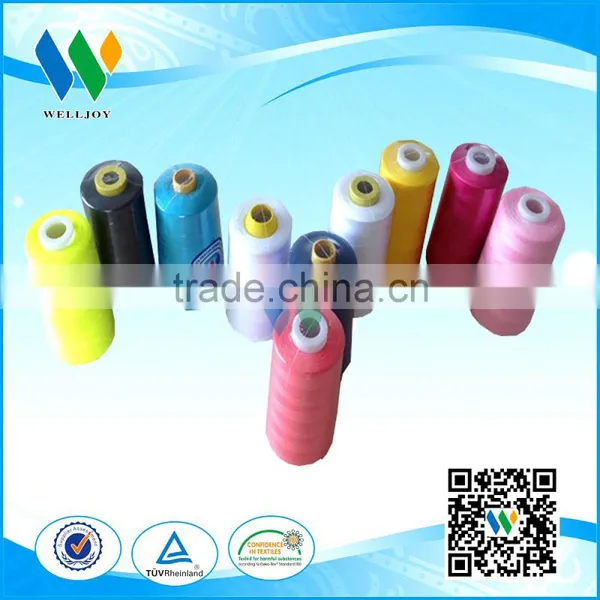 Hubei Direct Sewing Thread Manufacture 100% Polyester Dyed Sewing Thread photo-3