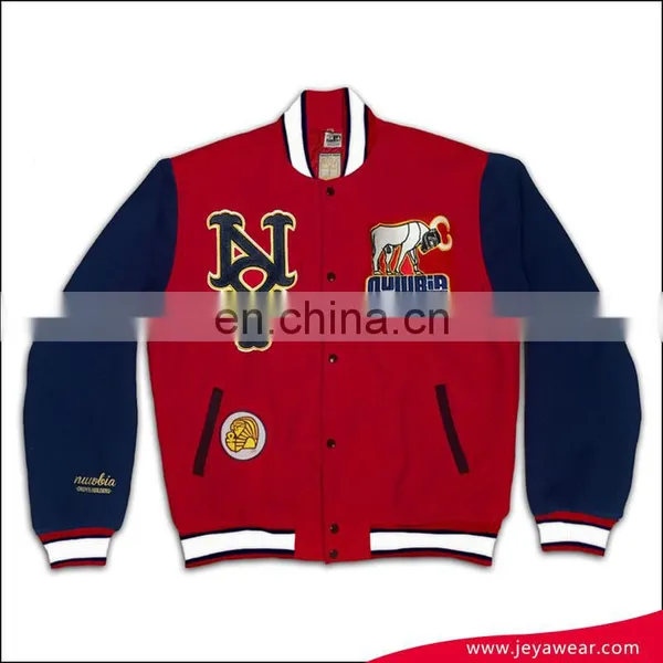 The Valley of the Kings Varsity Jacket Winter 100% Wool Varsity Jacket