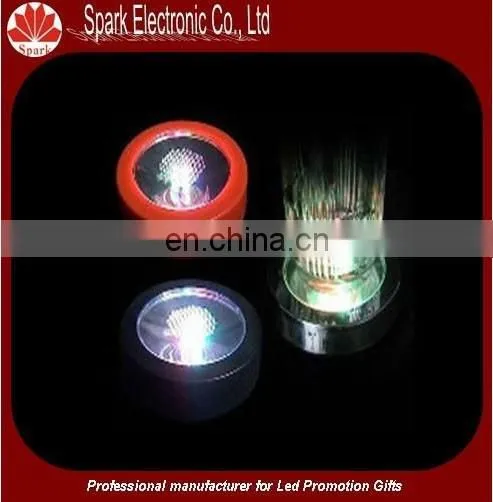2015 Hot Sale Flashing Rgb Led Coaster for Christmas Decoration photo-5