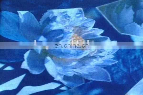 Shaoxing Winfar Textile Digital Printing Flower Patterned Thick Scuba Fabric photo-4