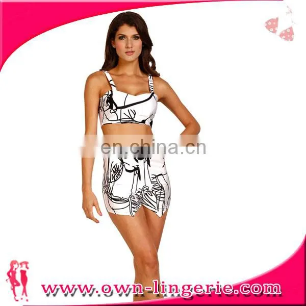 Short Wholesale Sexy Two Pieces Jumpsuit for Girls photo-3