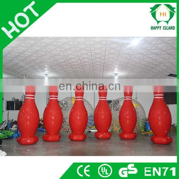 HI Inflatable Bowling Outdoor Ground Inflatable Bowling With Bungee Games photo-4
