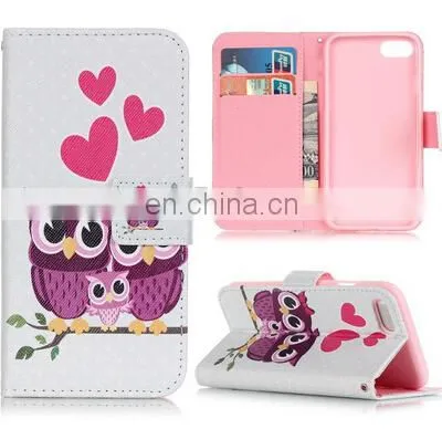 Newest Owl Love Wallet pu Leather Case for Iphone7 Plus With Stand photo-2