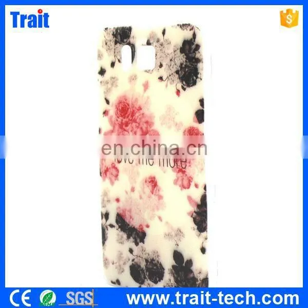 For Samsung Phone Case , Colorful Painting TPU Back Case for Samsung Galaxy Alpha photo-2