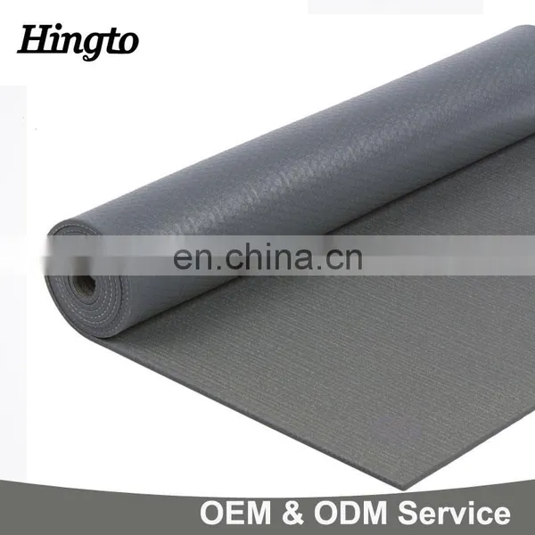 China Factory Eco Design Yoga Mat Black Color