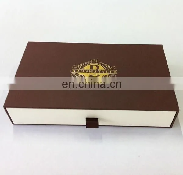 Years of Experience Factory Luxury Style Design Brown Paper Scarf Storage Nice Box photo-2