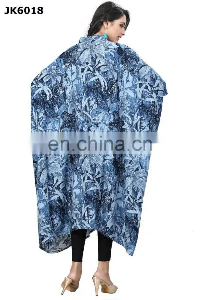 Floral Printed Party Wear Designer Kaftan / Latest Actress Short Kaftan 2017 / Women Party Wear Dresses 2017 (kaftan Dress) photo-6