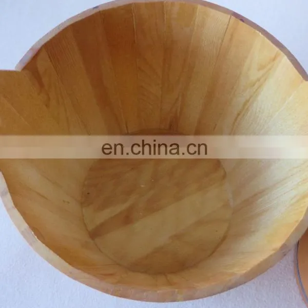 Hot Selling Personalized Plastic Custom Ice Bucket With Wood Top photo-5