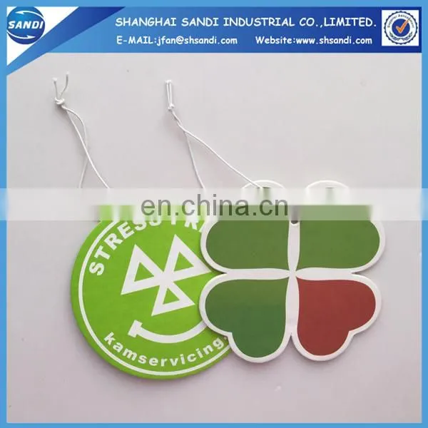 Cheap Promotional Custom Paper Car Air Freshener photo-3