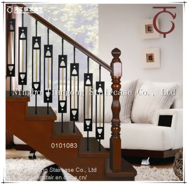 Forged Iron Balustrde for Duplex Apartment