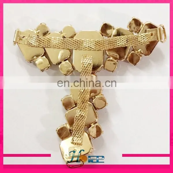 Factory Supply Cheap Rhinestone Slipper Accessories Sandal Decoration photo-5