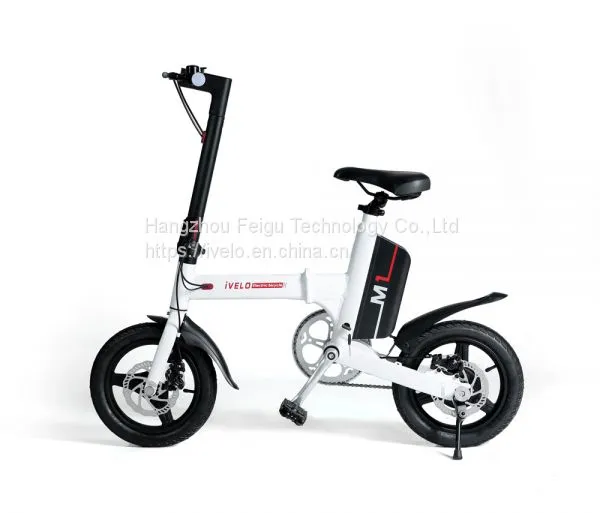 The 36V Lithium Battery Electric Folding Bike,ivelo M1