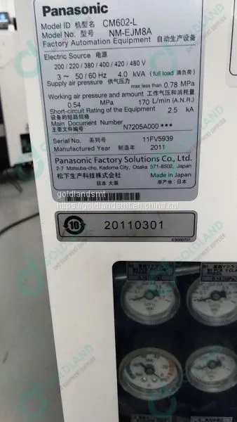 Panasonic CM602-L Pick and Place Machine，mounting Machine,Electronic Products Machinery photo-3