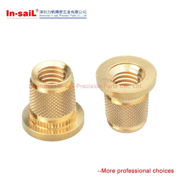 In-saiL Thread inserts for plastic,Ultrasonic inserts,heat staking inserts