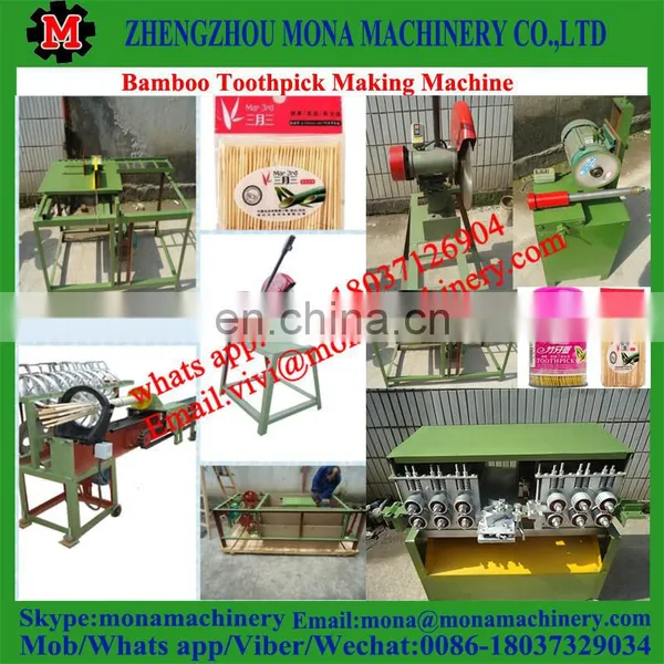 Toothpick Production Line Automatic Bamboo Toothpick Making Machine photo-3