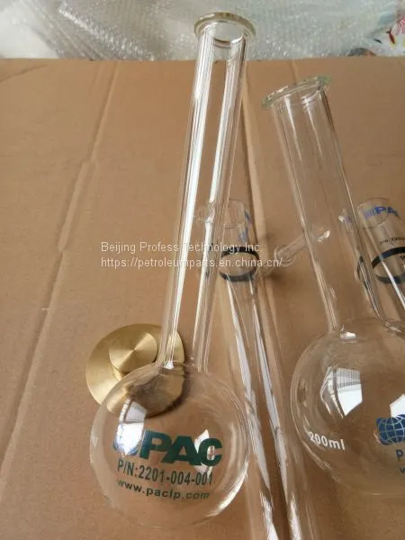 FLASK and Received Cylinder of ASTM D86 and D1160