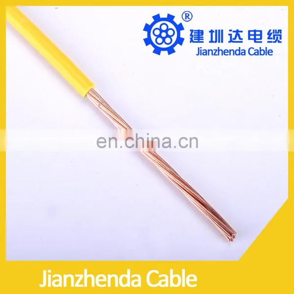 Wholesale Single Type Copper Core 1.5 mm 2.5 mm 4 mm 6 mm Electrical Wire photo-4