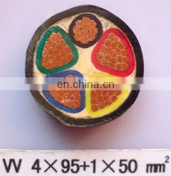 4x95mm2+1x50mm2 Copper Conductor PVC Insulated Sheathed Cable photo-2